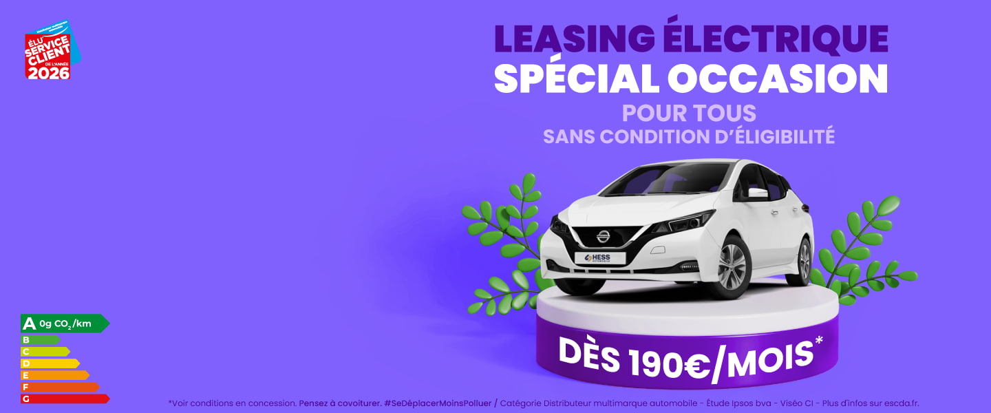 Leasing Social - Véhicules d'occasions